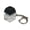 Black, variant on Fidget Toy Keyboard Keychain Stress Relief Toy Adults Kids Finger Press Type Keyboard Executive Desk Toy Exercise Wrist Stress Relief ADHD Toy
