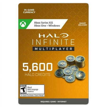 Halo Infinite 5600 Halo Credits, Microsoft, Xbox Series X,S, Xbox One, PC [Digital]