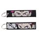 thumbnail image 1 of Llavero con bordado de Anime japonés, etiqueta para llave, motocicletas, coches, mochila, llavero Chaveiro para amigos, llavero de moda, regalos Dengxun unisex, 1 of 2
