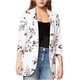 thumbnail image 1 of Trajes para mujeres Blazer Chaquetas Cárdigan de solapa de moda Estampado de manga larga Casual Top Suit Coat Odeerbi ODB-3, 1 of 7
