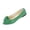 Green, variant on Flats Shoes for Women Bowknot Round Head Fashionable Casual Versatile Large Size Wedge Heel Shallow Mouth Shoes Wedding Guest Wear