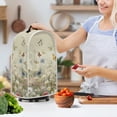 thumbnail image 3 of HELLHERO Butterfly and Daisy Pattern Food Processor Cover 1Pcs Polyester 15.94"H x 9.45"L x 7.28"W for Kitchen Foldable, 3 of 6