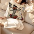 thumbnail image 1 of Fiudx Ofertas flash del día solo en línea Juegos de almohadas decorativas de Halloween, cojines estampados de lino, juegos de cojines para sofá para el hogar, 1 of 6