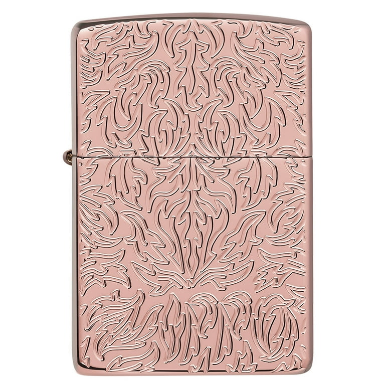 zippo ローズウッド　ピンク Zippo Armor® Series Flame High Polish Rose Gold Windproof