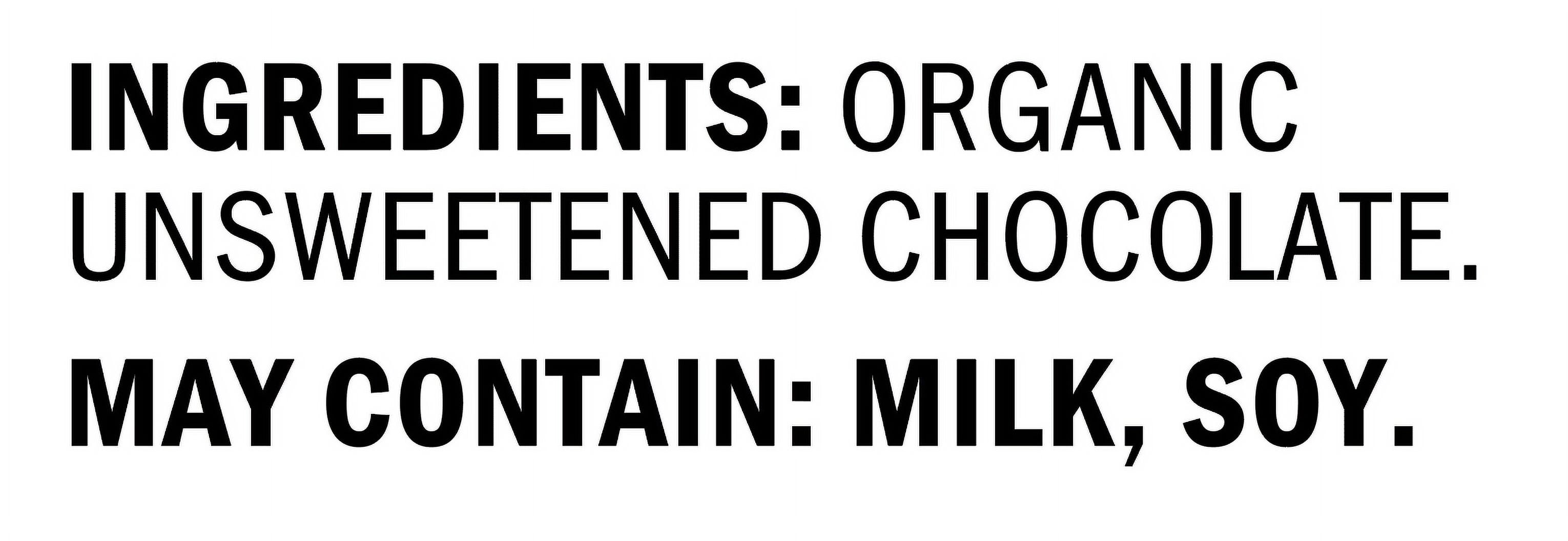 Mill City Organics Unsweetened Chocolate Baking bar