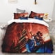 thumbnail image 3 of Funda nórdica 3D exquisita caricatura Sonic papel tapiz Anime impresión digital juego de cama edredón cama suave niños jóvenes regalo, 3 of 5