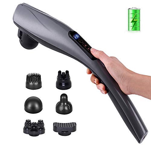 Juslike Deep Tissue Back And Body Massager {cordless} Electric Handheld