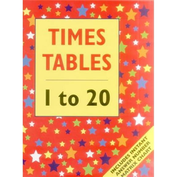 Pre-Owned Times Table 1 to 20 (Floor Book) : Includes instant answer number matrix chart (Paperback)