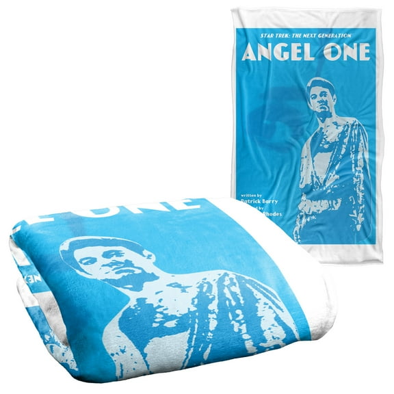 Star Trek The Next Generation Season 1 Episode 14 Silky Touch Super Soft Throw Blanket 36" x 58"