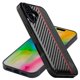 thumbnail image 2 of LC.IMEEKE For iPhone 17 Case Carbon Fiber Texture Leather + TPU + EVA Phone Cover, 2 of 5