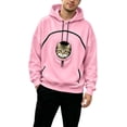 thumbnail image 3 of Pet Pouch Hoodie Cat Dog Carrier Hoodies with Pull Side Zip Pockets Hooded Sweatshirts for Puppy Kitten Holder, 3 of 5
