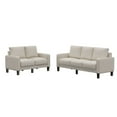 thumbnail image 3 of Clearance Sofa Set! Modern Living Room Furniture Sofa in Beige Fabric 2+3,Living room furniture sets, 3 of 7