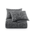 thumbnail image 4 of Botanical Grey 4-Piece Stonewashed Jacquard Comforter Set - Full/Queen, 4 of 6