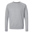 thumbnail image 1 of NEXT LEVEL APPAREL Camiseta unisex con manga raglán de felpa francesa, gris jaspeado, extra pequeña Ropa de siguiente nivel 9000, 1 of 1
