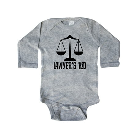 

Inktastic Lawyers Kid Gift Baby Boy or Baby Girl Long Sleeve Bodysuit