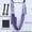Purple, variant on Yoga Stretching Strap,Stretching Equipment with Door Anchor,Back Stretcher for Back Pain, Flexibility Tensile Trainer for Dance Aerial Yoga Ballet Leg Stretching Exercise (Green)