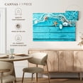 thumbnail image 5 of Elephant Stock Summer Nautical Decor Wall Art - Horizontal Canvas Wall Art - Living Room Wall Decor - Nautical Canvas - Turquoise And Blue Decor - 36" x 24", 5 of 8