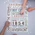 thumbnail image 3 of Leavenworth, Kansas, Typography (1000 Piece Puzzle, Size 19x27, Challenging Jigsaw Puzzle for Adults and Family, Made in USA), 3 of 4