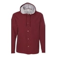 thumbnail image 1 of ITC EXP95NB Men's Hooded Water Resistant Windbreaker Jacket - Cardinal - Medium, 1 of 2
