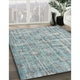 thumbnail image 3 of Ahgly Company Machine Washable Indoor Rectangle Contemporary Light Slate Gray Area Rugs, 5' x 8', 3 of 7