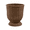 16 Inch Brown Woven Resin Urn Planter, variant on ValHome 16 Inch Brown Woven Resin Urn Planter with Pedestal Base, Decorative Floor Basket Planter Cover for Indoor Living Room, Entryway and Farmhouse Home Decor