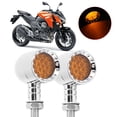 thumbnail image 5 of Vintage Motorcycle LED Turn Signal Light Steering Lamp Indicator Fits for Yamaha, 5 of 5