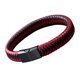 thumbnail image 2 of Men brazalete trenzado bloqueo joya informal joya de una sola capa regal de brazalete elegante pulsera decorativa hermano hermano tipo 3 Inevent AP009090-03, 2 of 7