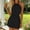 #1Black, variant on Women's Print Halter Jumpsuit Summer Sleeveless Tops Wide Leg Going Out Short Rompers