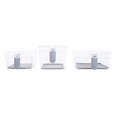 thumbnail image 5 of Internets Best Ensemble de Bacs Organisateurs de Cuisine avec Poignées - Ensemble de 6 Pcs - Conteneurs de Rangement pour Réfrigérateur Congélateur - Pieds Antidérapants en Silicone - Supports en Acrylique Transparent, 5 of 5