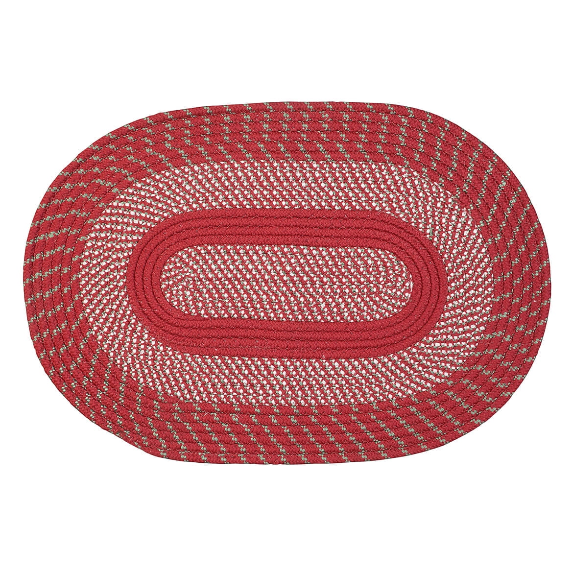 TwoTone Country Braided Rug by OakRidge XL