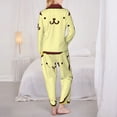 thumbnail image 5 of Lsque Sanrio Pattern Long Sleeve Pajama Set for Women - Soft 2-Piece Sleepwear and Loungewear Set with Pockets, Comfy Nightwear, 5 of 8