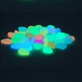 thumbnail image 6 of 200 PCS Large Glow in the Dark Stones, Luminous Pebbles Stones Glowing Rocks Decorative Light Up Pebbles Fitting for Fish Tank/Outdoor Garden Decor/Yard/Walkway(Blue), 6 of 7