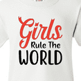 thumbnail image 4 of Inktastic Girls Rule the World Youth T-Shirt, 4 of 5