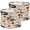 Color 7, variant on Lampshades 2 Pack Alligator Floral Orange Flowers Vintage Style Botanicals 13"x13"x10" Light Shade for Table Lamps Floor Lamp Shades Lampshade Replacement Easy Assembly