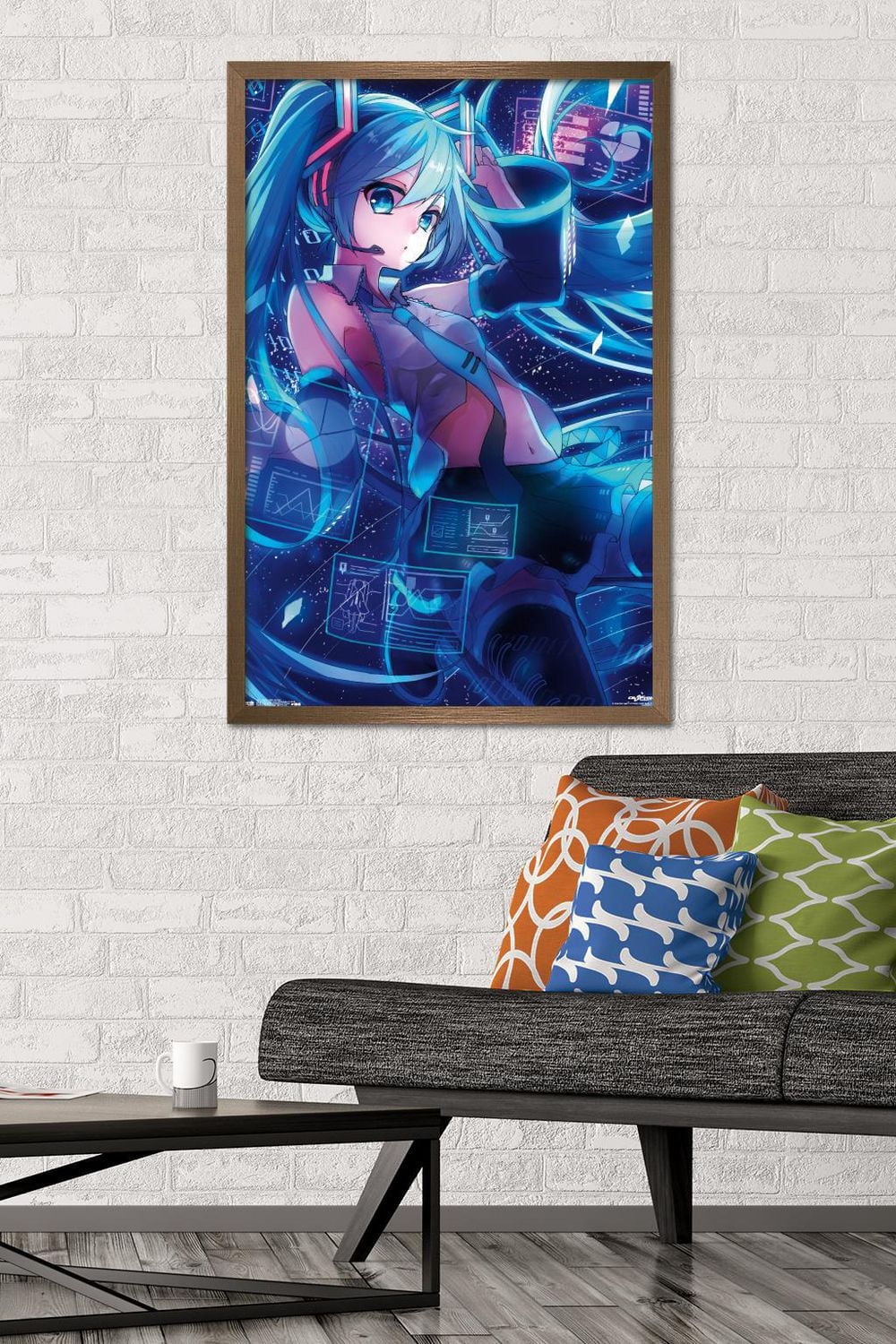 Hatsune Miku - Screens Wall Poster