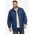 thumbnail image 3 of Boulder Creek By Kingsize Men's Big & Tall Flannel-Lined Twill Shirt Jacket, 3 of 4