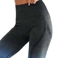 thumbnail image 5 of MOJOGO Women's Gradient Leggings Seamless High Waist Sportwear Stretchy Breathable Yoga Workout Pants M, 5 of 5
