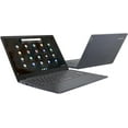 thumbnail image 5 of Lenovo IdeaPad 3 Chromebook 14" HD Laptop, MediaTek MT8183 Octa-Core Processor, ARM Mali-G72 MP3, 4GB RAM, 64GB eMMC, Chrome OS, Abyss Blue, With 5ave Mousepad, 5 of 5