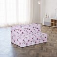 thumbnail image 2 of Floral Foldable Mattress, Blooming Watercolor Flower, 74.8" x 39.4", Purple and Reseda Green, by Ambesonne, 2 of 4