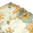thumbnail image 3 of Yayeee Shower Curtain with Hooks 72"x72" Waterproof Fabric Bathroom Hanging Decor, Beige Clouds, 3 of 5
