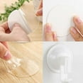 thumbnail image 3 of Autocollants à Ventouse en Silicone Étanches, 10 Pcs Ronds Adhésifs Double Face Transparents pour Fixation Sécurisée, 3 of 5