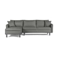 thumbnail image 2 of Sala Modular Sofá Cama Malta Gris Claro, 2 of 8