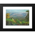 thumbnail image 2 of Jules Leon Flandrin 14x11 Black Modern Framed Museum Art Print Titled - Gresivaudan Landscape, 2 of 5