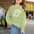 thumbnail image 2 of Mercatoo Baseball Sweatshirts for Teen Girls 𝐏reppy Sweatshirt Long Sleeve Crewneck Pullover Tops School 𝐀thletic Hoodies, 2 of 3