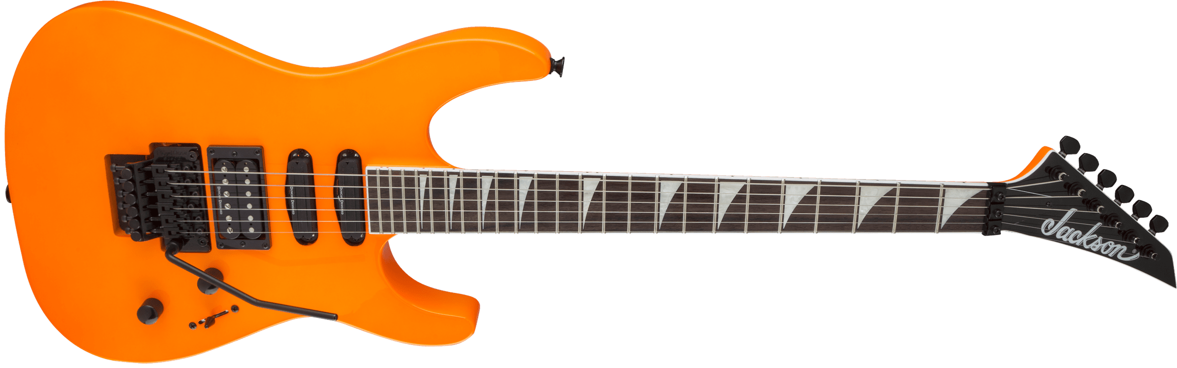 Jackson SL3X X Series Neon Orange Soloist Electric Guitar with Floyd