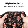 thumbnail image 7 of HELLHERO Reindeer Seat and Backrest Covers for Seniors Adult Polyester Fabric Walker Seat Covers Secure Fit Removable and Washable & Breathable, 7 of 7