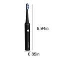 thumbnail image 3 of Byujiro Electric Toothbrush with 3 Brush Heads, Low Noise, Portable, Smart Timer Toothbrush IPX7 Water Toothbrush Vibration, 3 of 7