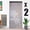 Black, variant on 2 Pack Glitter String Curtains 39x79 Inch Fringe Panels Room Divider Fly Screen for Home Décor Door Windows Wedding Party Hotel Living Room Doorways Restaurant, Wine Red 39x79 Inch