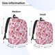 thumbnail image 2 of Balery Strawberry Popsicle Mochila Clásica Impresa Básica para Viaje, Mochila Escolar Resistente al Agua, Mochila de Lona con Correas Ajustables-Medium, 2 of 5