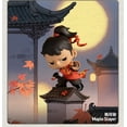 thumbnail image 2 of Figura de acción de caja sorpresa de la serie Wu Shuang Town del 14.º aniversario, figura misteriosa de Dimoo Skullpanda, caja sorpresa, modelo de juguete para coleccionar, 2 of 5